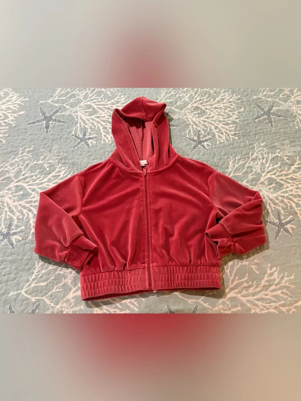 Btween girl size 7 zipper jacket